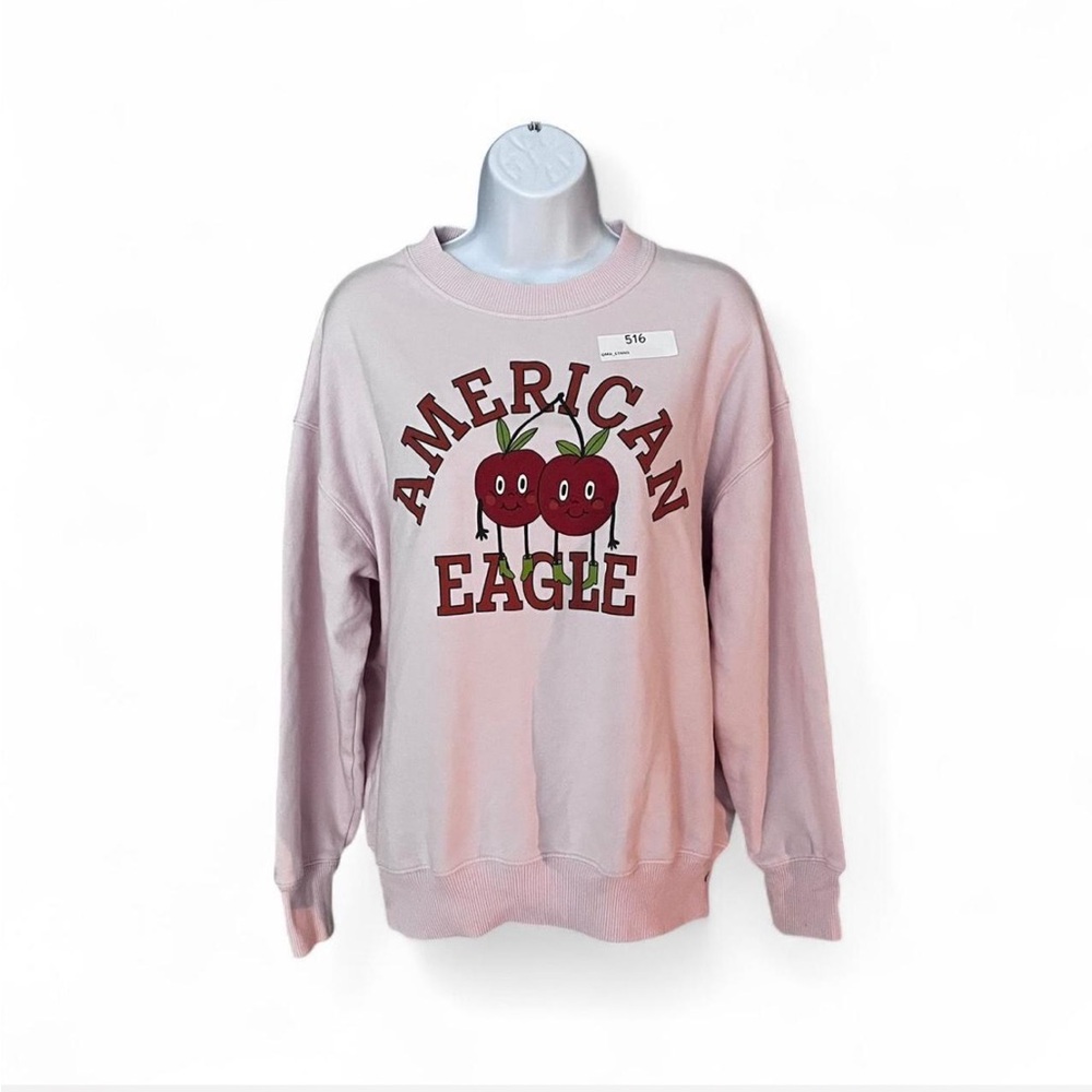 American Eagle Light Pink Crewneck